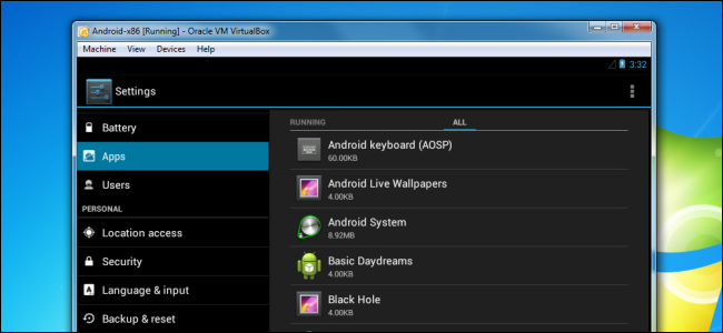 install .apk file in android emulator virtualbox mac